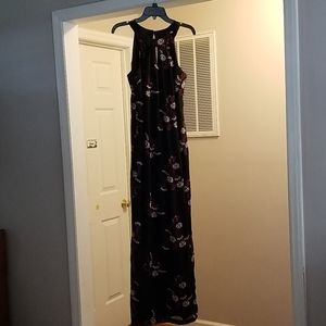 Black Floral Dress
